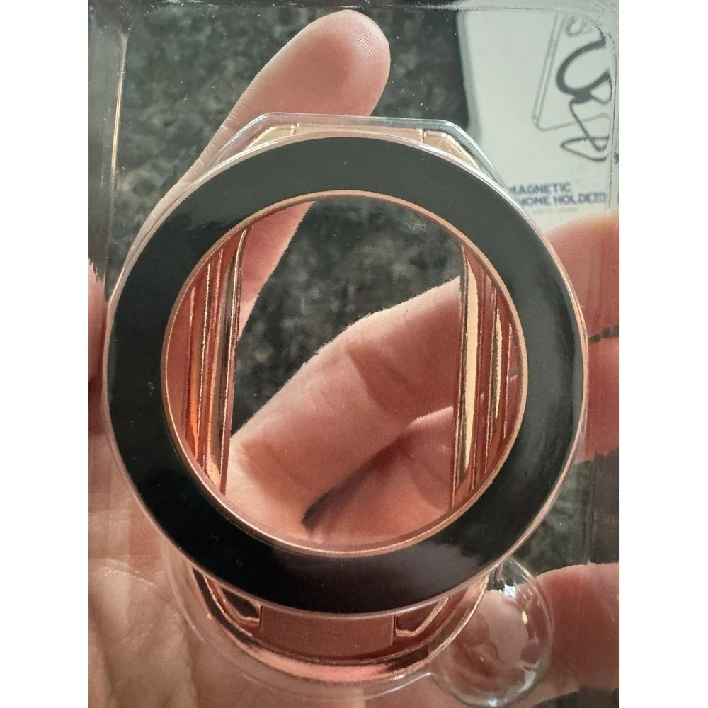 IPhone Magnetic-Phone Ring-Holder Dual Rings, Stand Videos Conference Call phone